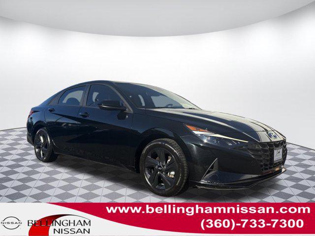 2022 Hyundai Elantra Hybrid Blue for sale in Bellingham, WA