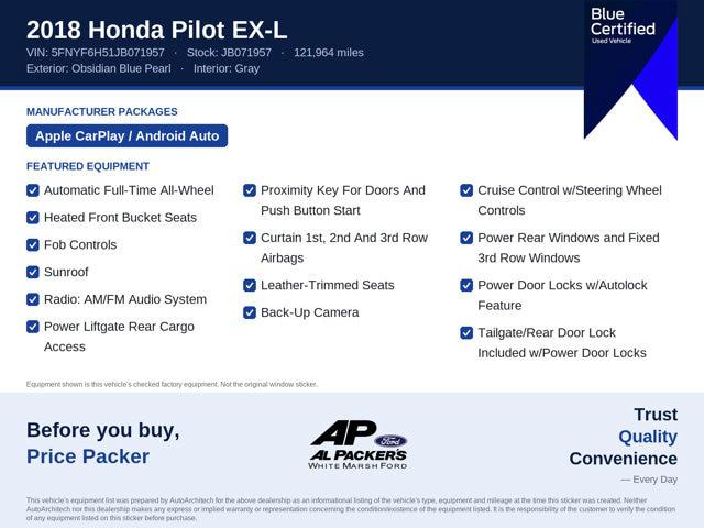 2018 Honda Pilot EX-L