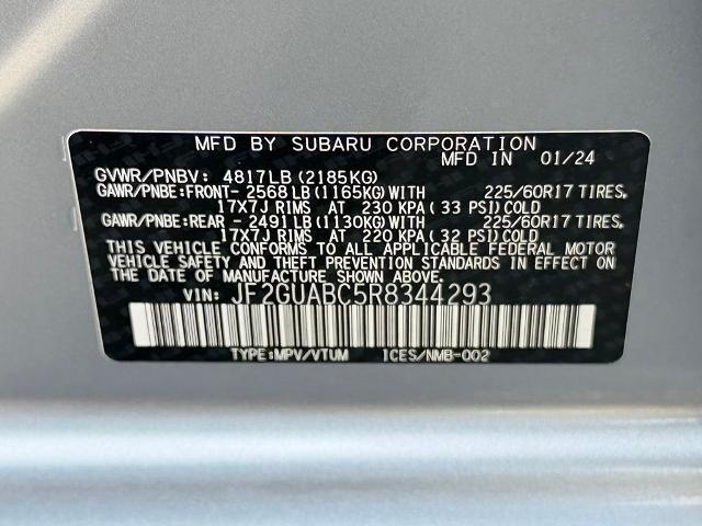 2024 Subaru Crosstrek Base