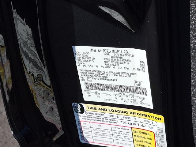 2013 Ford F-150 Platinum