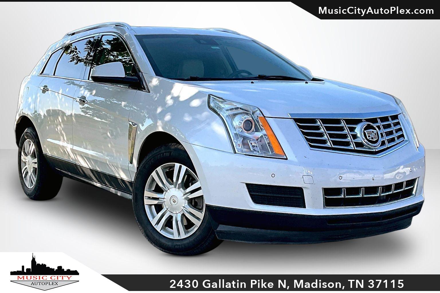 Gray (PLATINUM ICE TRICOAT) 2016 Cadillac SRX SUV / Crossover Front-Wheel Drive Automatic