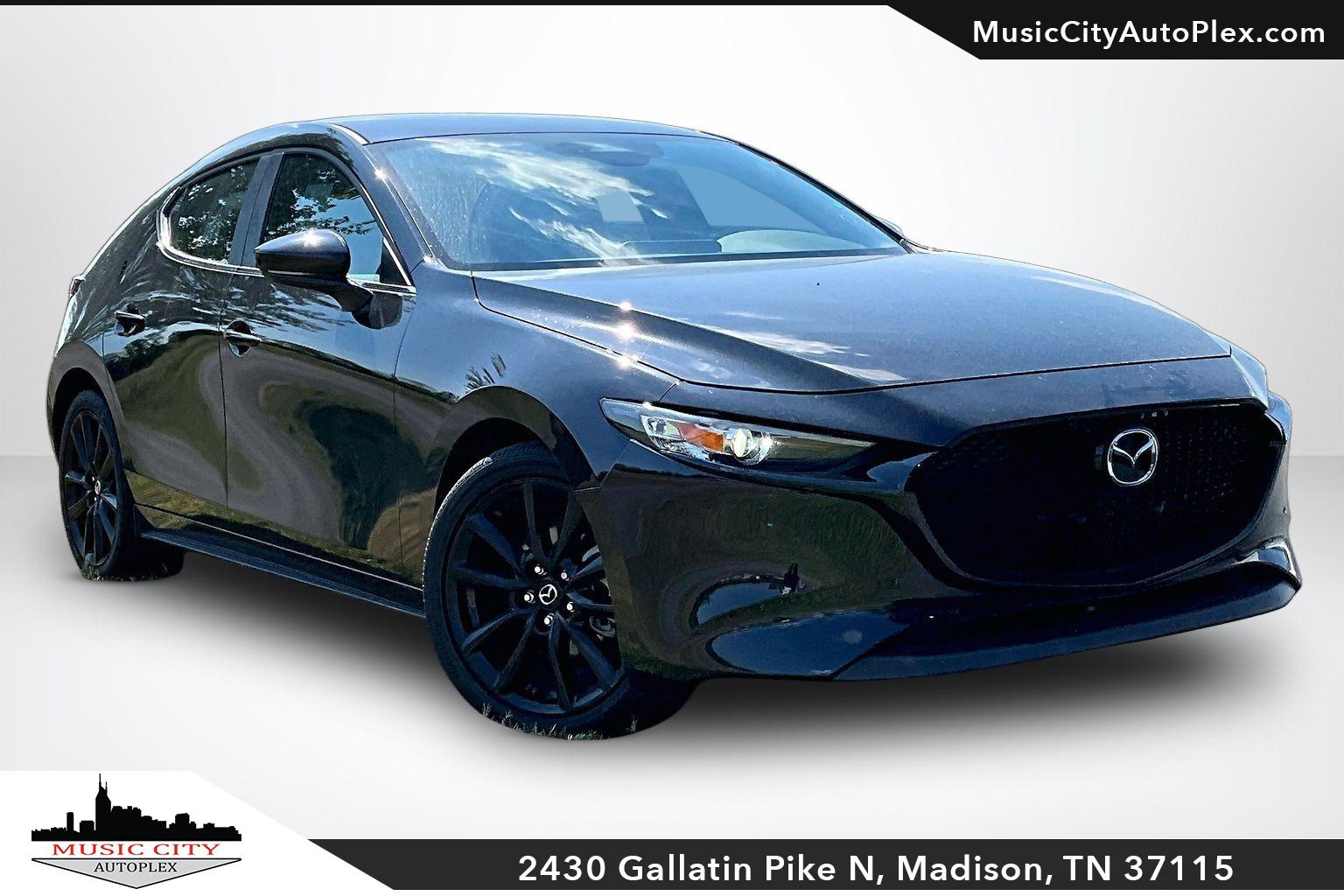 Jet Black Mica 2025 Mazda MAZDA3 Hatchback Front-Wheel Drive Automatic