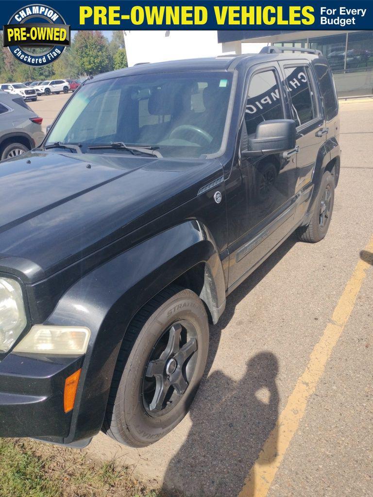 Black 2012 Jeep Liberty SUV / Crossover Four-Wheel Drive 4-Speed Automatic