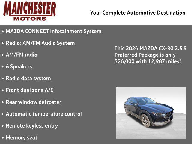 2024 Mazda CX-30 2.5 S Preferred Package