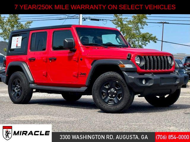 2025 Jeep Wrangler 4-Door Sport 4x4 for sale in Augusta, GA