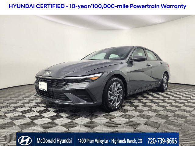 2025 Hyundai Elantra Hybrid Blue for sale in Highlands Ranch, CO