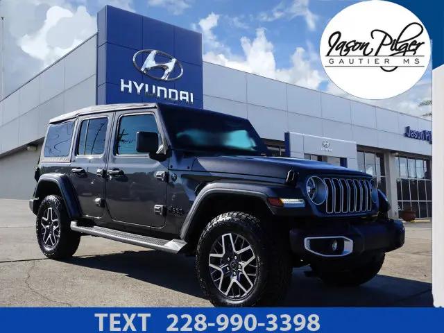 2025 Jeep Wrangler 4-Door Sahara 4x4 for sale in Gautier, MS