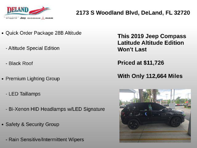 2019 Jeep Compass Altitude FWD