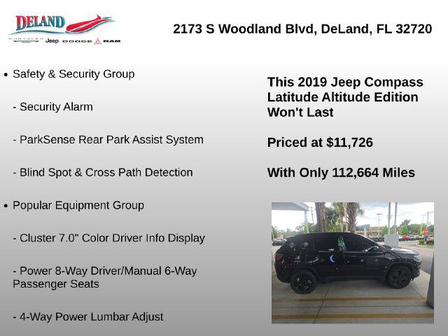 2019 Jeep Compass Altitude FWD