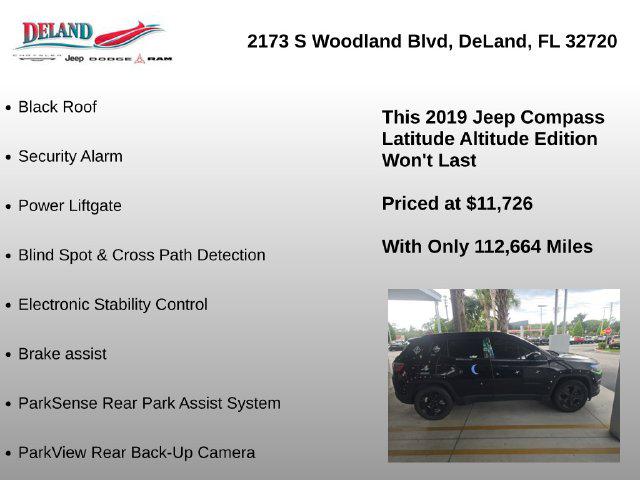 2019 Jeep Compass Altitude FWD