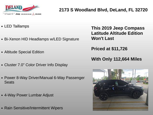 2019 Jeep Compass Altitude FWD