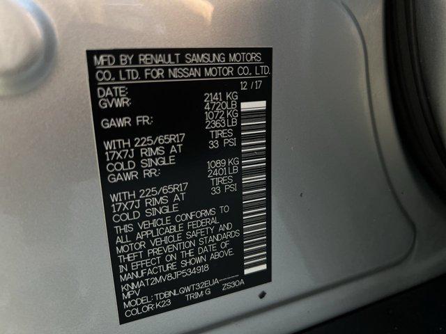 2018 Nissan Rogue SV