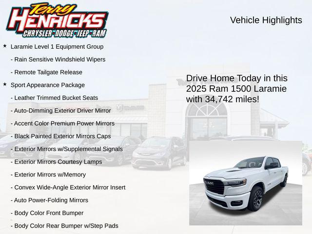 2025 Ram 1500 Laramie Crew Cab 4x4 57 Box