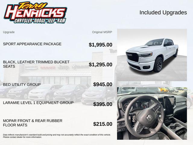 2025 Ram 1500 Laramie Crew Cab 4x4 57 Box