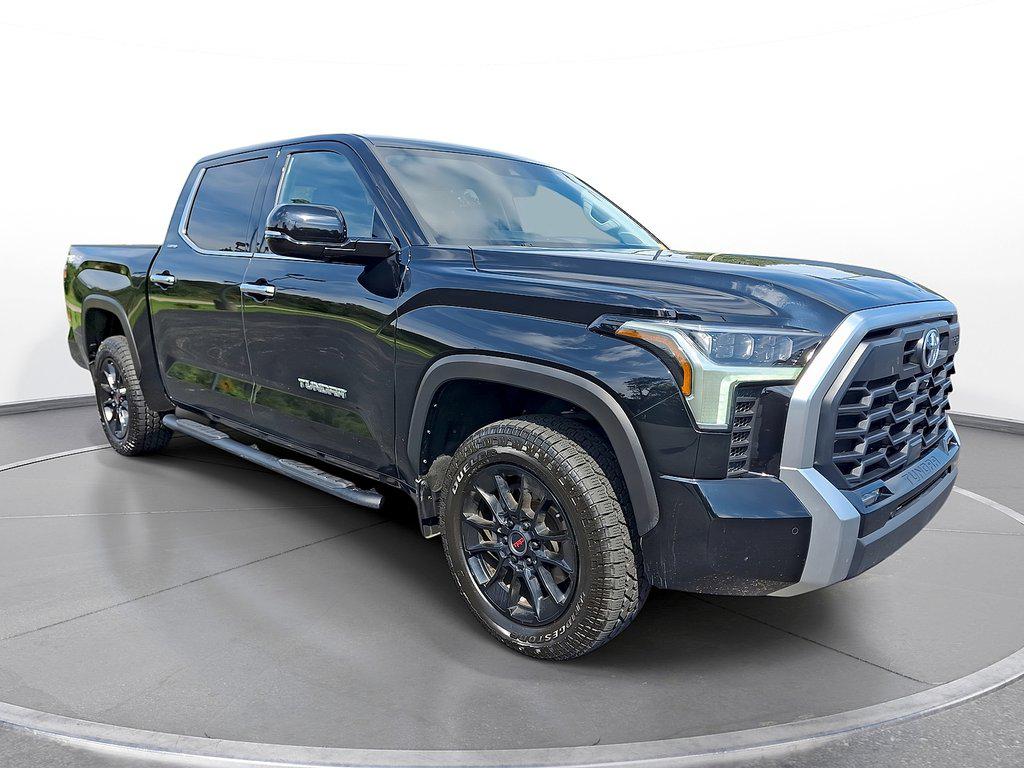 Midnight Black Metallic 2023 Toyota Tundra Pickup Truck Four-Wheel Drive Automatic
