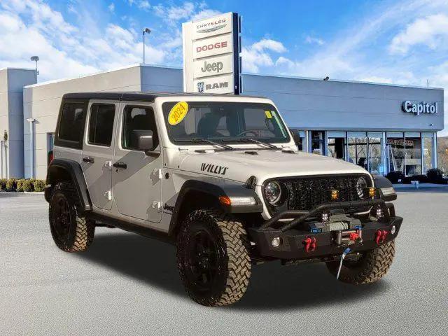 2024 Jeep Wrangler 4-Door Willys 4x4 for sale in Willimantic, CT