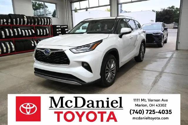 2022 Toyota Highlander Hybrid Platinum for sale in Marion, OH