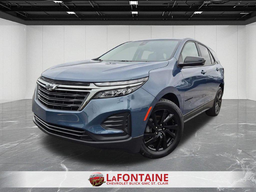 Lakeshore Blue Metallic 2024 Chevrolet Equinox SUV / Crossover Front-Wheel Drive 6-Speed Automatic Overdrive
