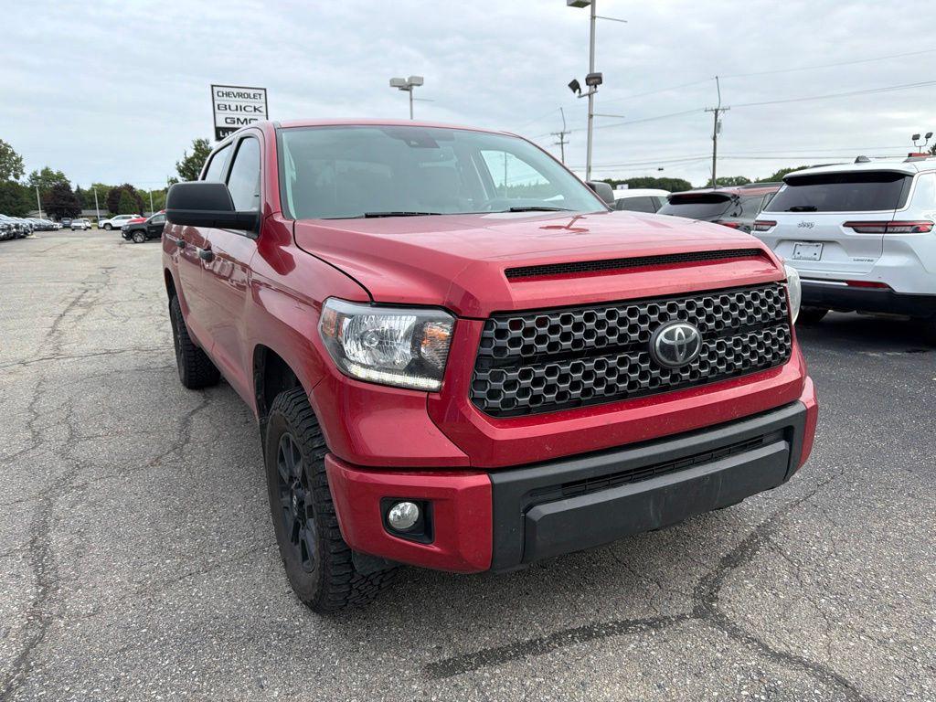 Barcelona Red Metallic 2021 Toyota Tundra Pickup Truck Four-Wheel Drive Automatic