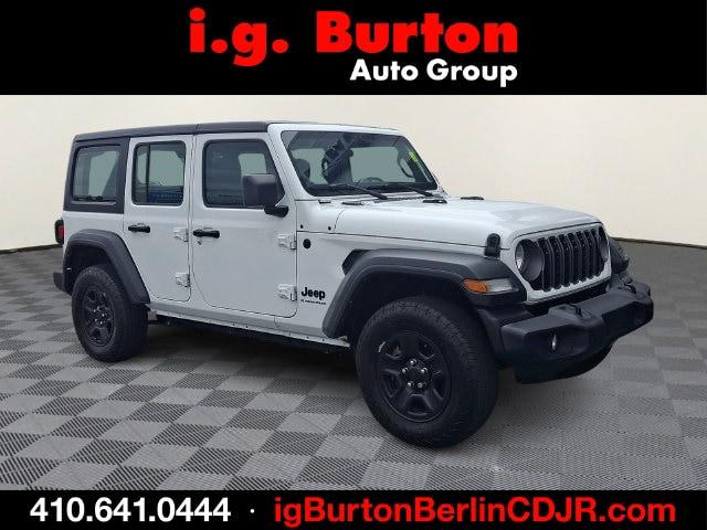 2024 Jeep Wrangler 4-Door Sport 4x4 for sale in Berlin, MD