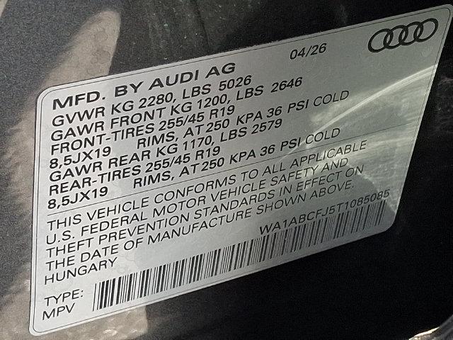 2026 Audi Q3 TFSI quattro S tronic