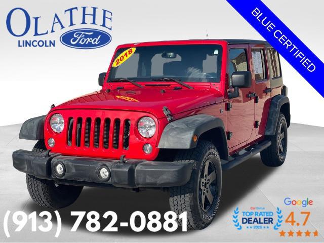 2018 Jeep Wrangler JK Unlimited Sport S 4x4 for sale in Olathe, KS