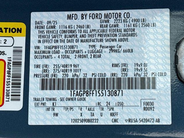 2025 Ford Mustang GT Premium Convertible