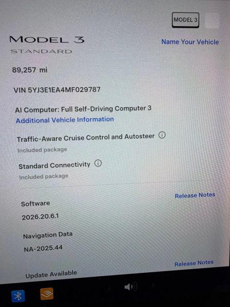 2021 Tesla Model 3 Standard Range Plus