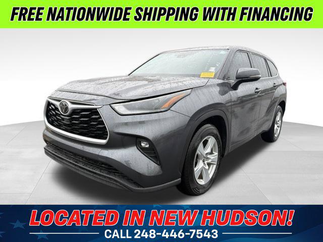 2021 Toyota Highlander LE for sale in New Hudson, MI