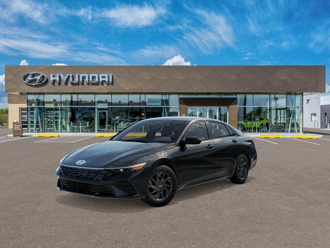 2026 Hyundai Elantra Hybrid Blue