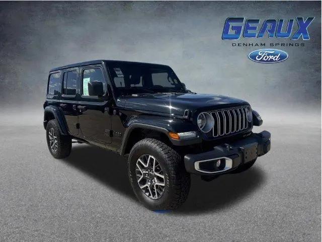 2025 Jeep Wrangler 4-Door Sahara 4x4 for sale in Denham Springs, LA