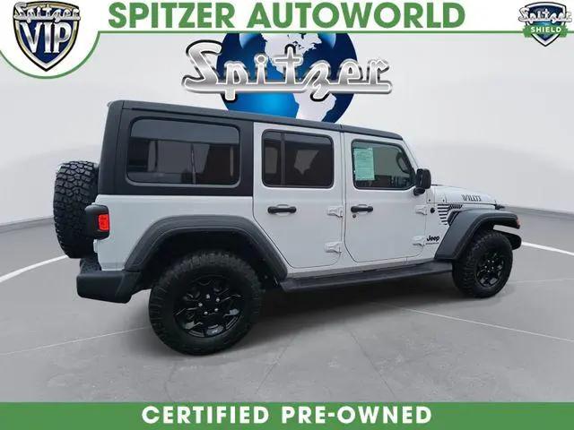 2023 Jeep Wrangler 4-Door Willys Sport 4x4 for sale in Ontario, OH