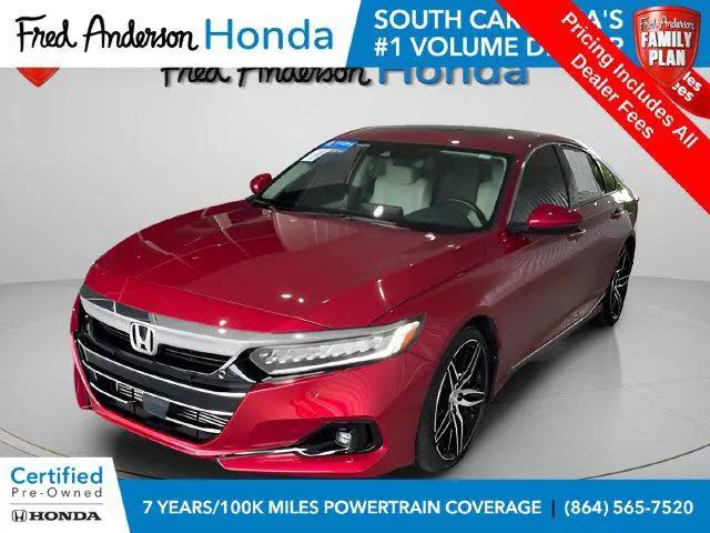 2021 Honda Accord Touring for sale in Greenville, SC