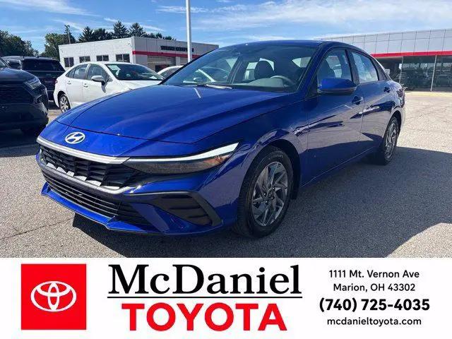 2024 Hyundai Elantra Hybrid Blue for sale near Marion, OH