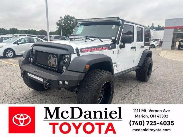 2018 Jeep Wrangler JK Unlimited Sport S 4x4 for sale in Marion, OH