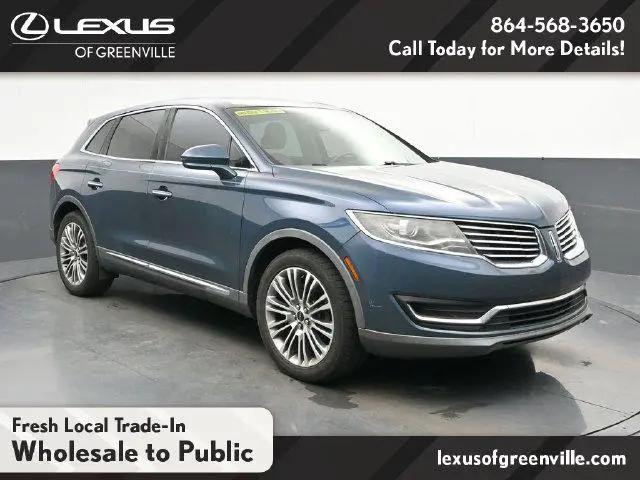 2016 Lincoln MKX Reserve for sale in Greenville, SC
