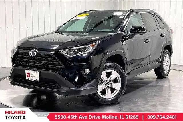 2020 Toyota RAV4 Hybrid XLE for sale in Moline, IL