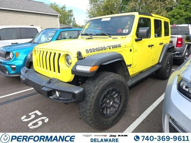 2023 Jeep Wrangler 4-Door High Tide 4x4 for sale in Delaware, OH