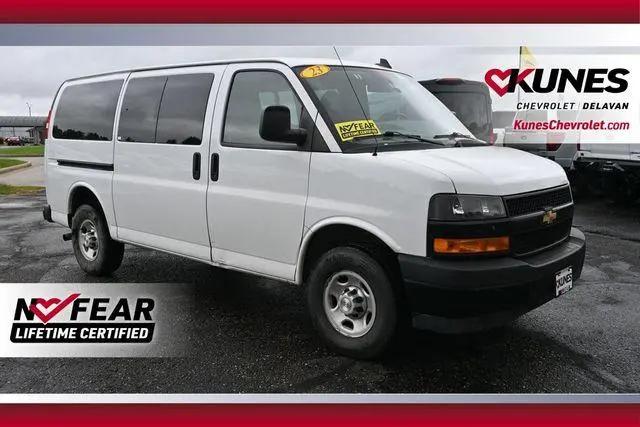 2023 Chevrolet Express Passenger RWD 3500 Regular Wheelbase LS for sale in Delavan, WI