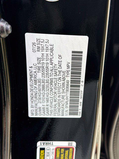 2026 Honda Odyssey Sport-L