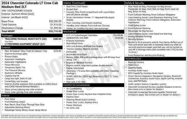 Used 2024 Chevrolet Colorado 2WD LT For Sale in Muscle Shoals, AL