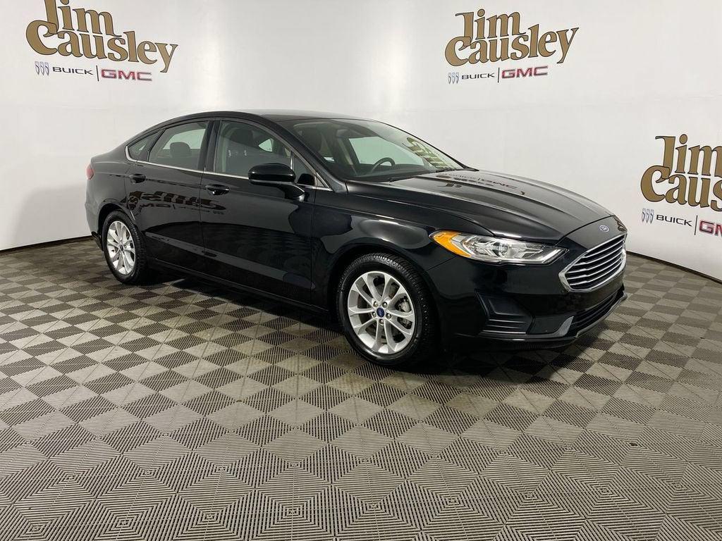 Agate Black 2019 Ford Fusion Sedan Front-Wheel Drive Automatic