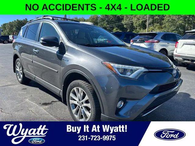 2017 Toyota RAV4 Hybrid Limited for sale in Manistee, MI