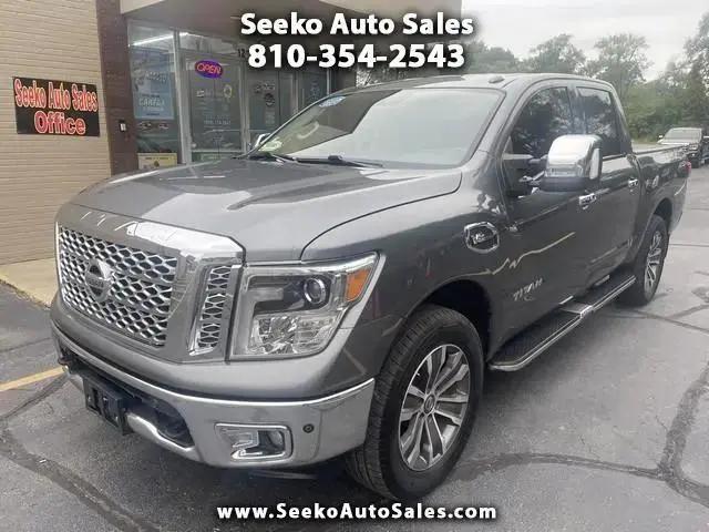 2017 Nissan Titan Platinum Reserve for sale in Flint, MI