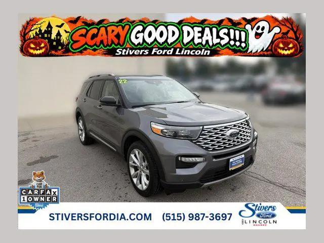 2022 Ford Explorer Platinum for sale in Waukee, IA