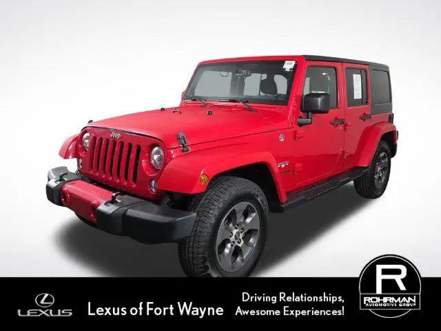 2018 Jeep Wrangler JK Unlimited Sahara 4x4 for sale in Fort Wayne, IN