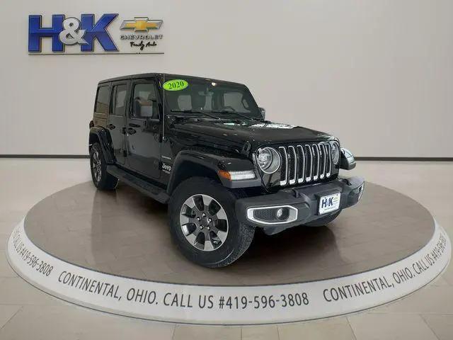 2020 Jeep Wrangler Unlimited Sahara for sale in Continental, OH