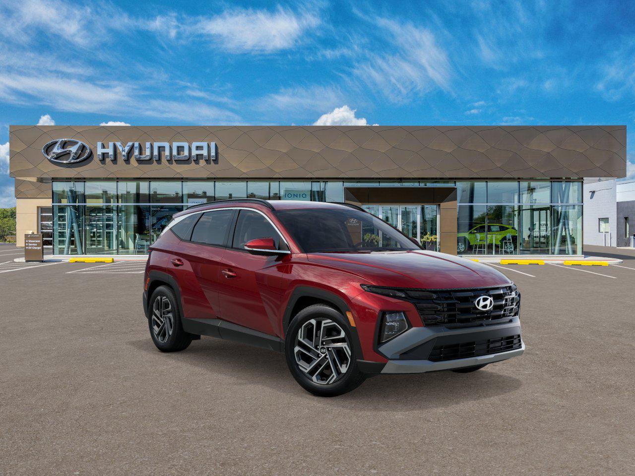 New 2026 Red Hyundai SEL Plus FWD image 2