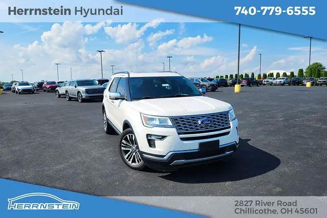2018 Ford Explorer Platinum for sale near Chillicothe, OH