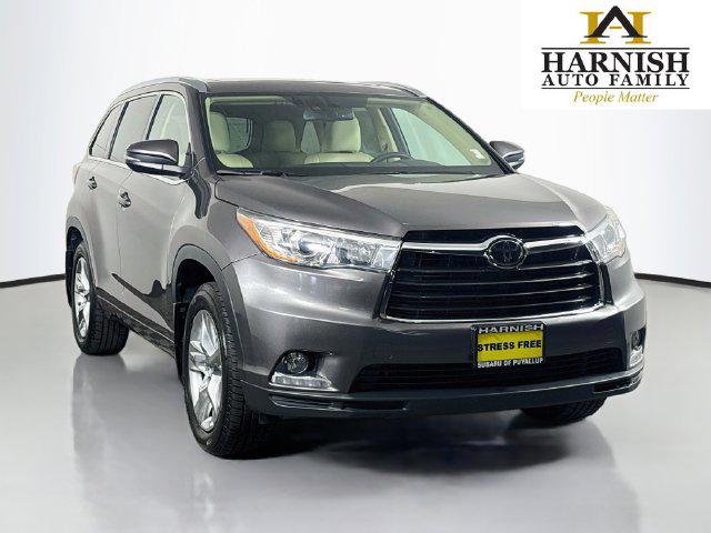 2016 Toyota Highlander Limited Platinum V6 for sale in Puyallup, WA